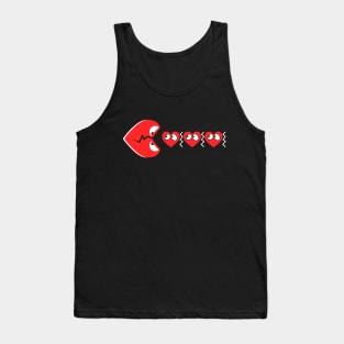 Funny Valentine's Day Hearts Tank Top